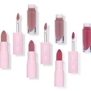 Doll 10 New 2-in-1 Plumping Lip Wardrobe x 3 / Attract, Adore, & Admire / New